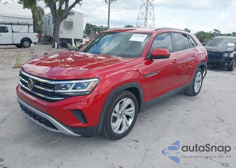 2020 Volkswagen Atlas Cross Sport 3.6L V6 Se W/Technology/3.6L V6 Se W/Technology R-Line z USA, uszkodzony, nr VIN 1V2YE2CA3LC222716